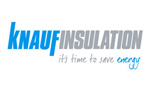 Logo for Knauf Insulation. Caption: It's time to save energy.